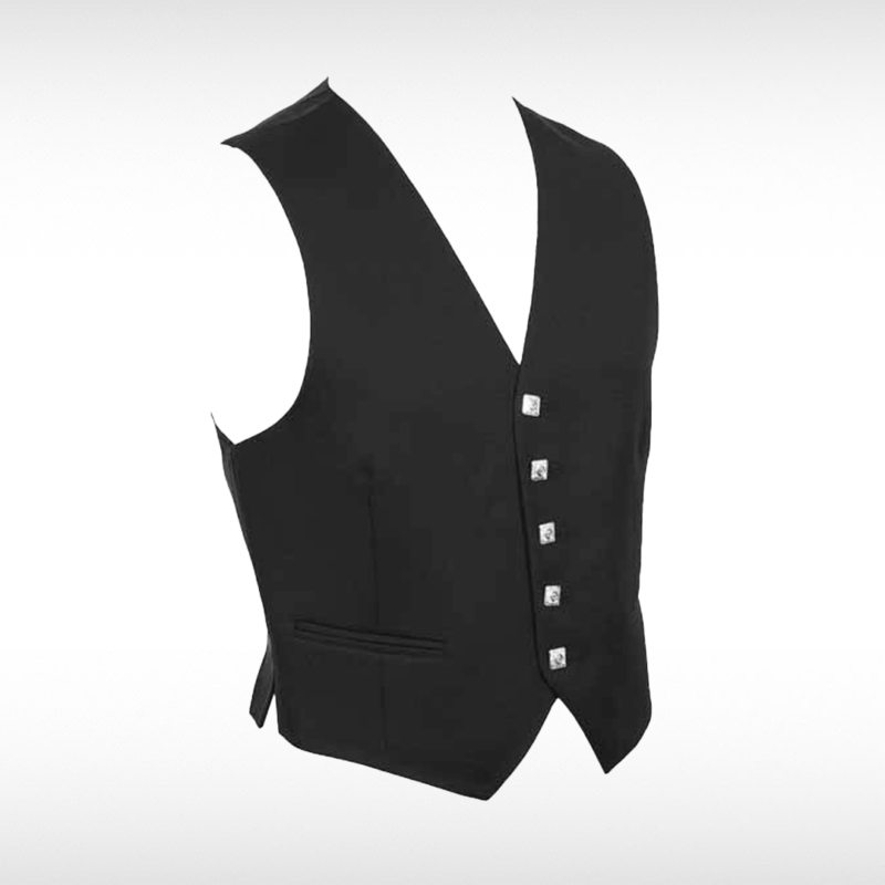 Black Crail or Argyll Waistcoat Only