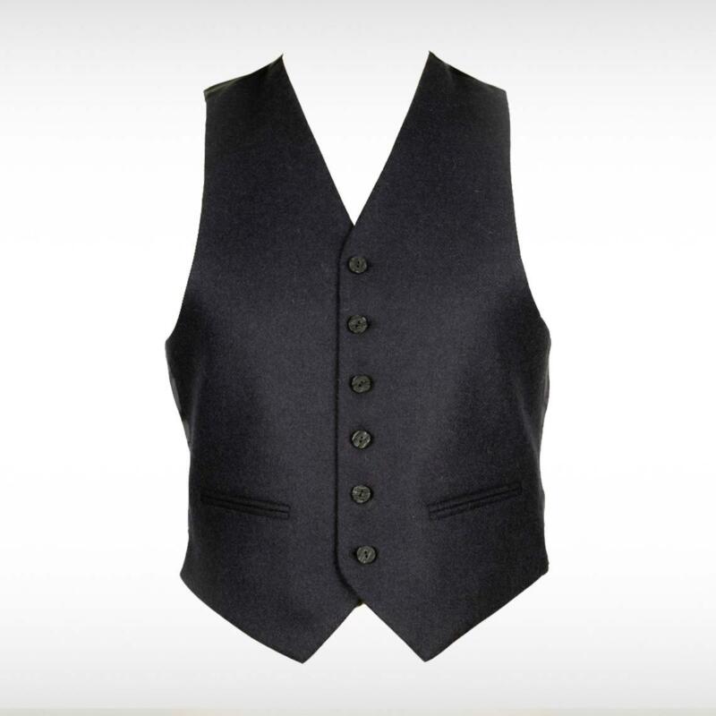 Midnight Tweed Contemporary Waistcoat Only