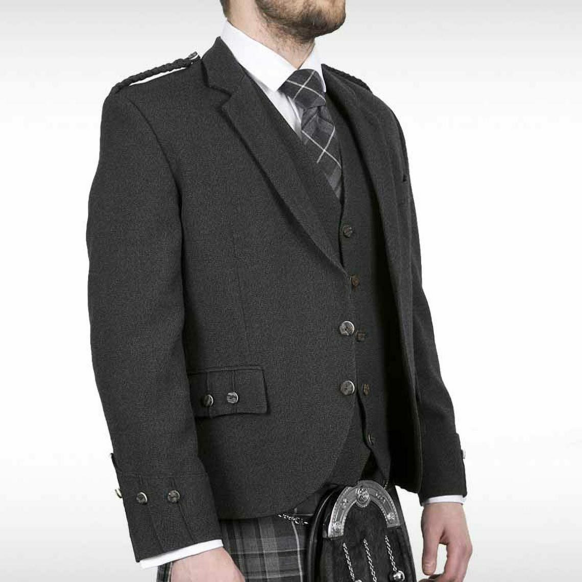 Charcoal Argyll Jacket & Waistcoat