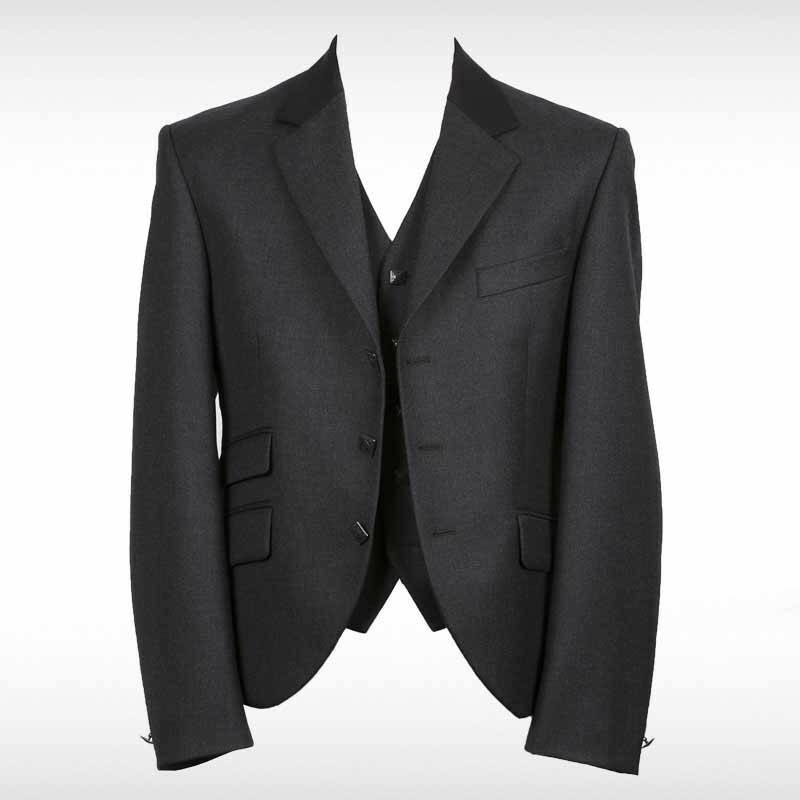 Grey Edwardian Jacket & Waistcoat